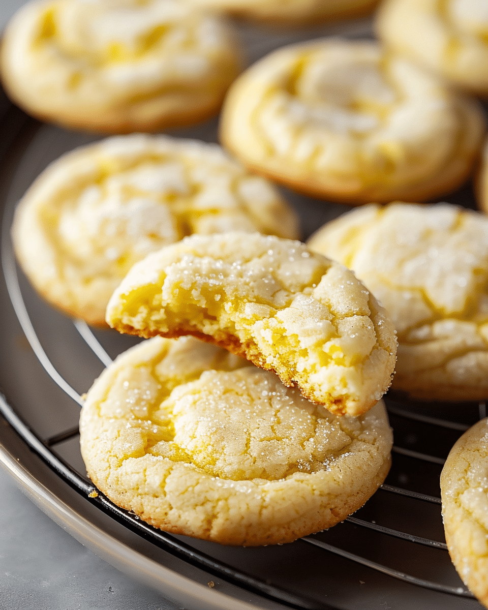 The Ultimate Soft & Chewy Lemon Cookies Recipe