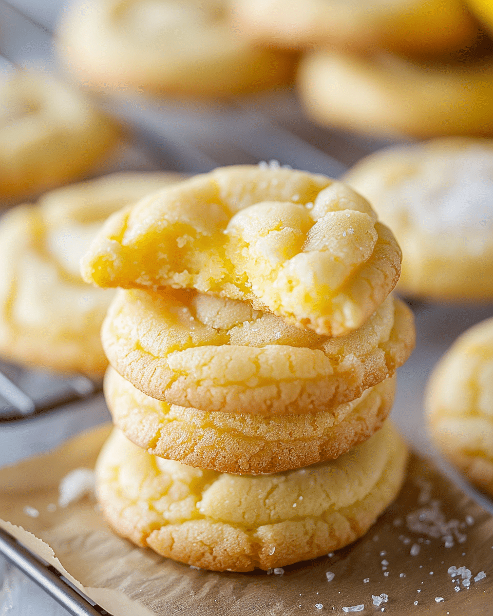 The Ultimate Soft & Chewy Lemon Cookies Recipe