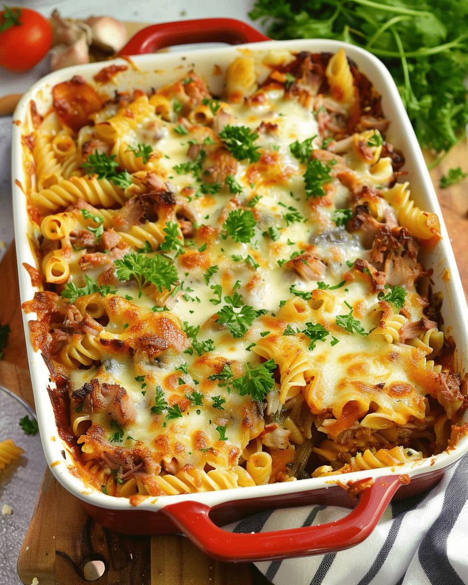 Tuna Pasta Bake {Easiest Ever Recipe!}