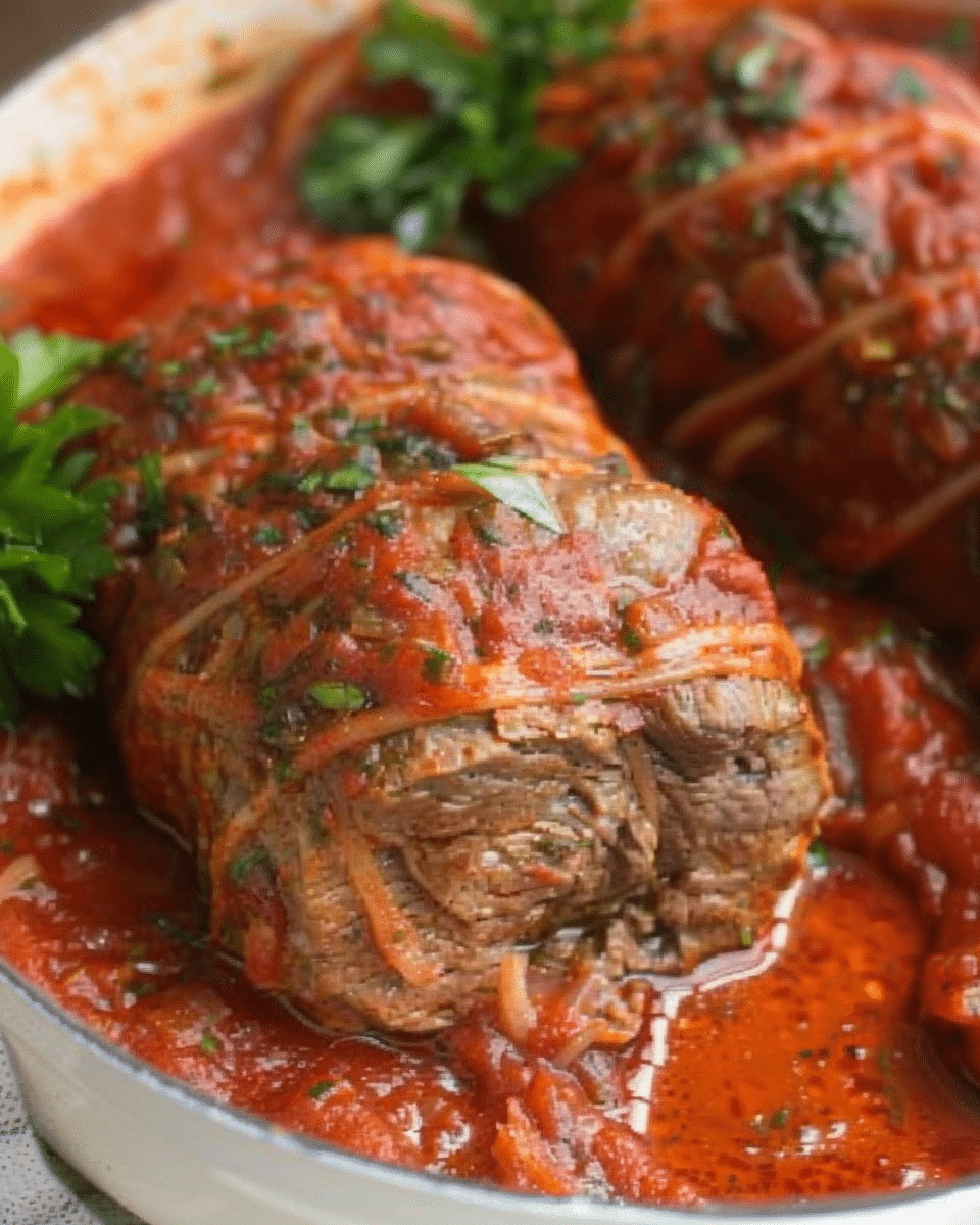 Authentic Italian Braciole Recipe