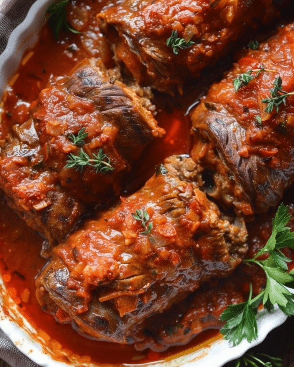 Authentic Italian Braciole Recipe