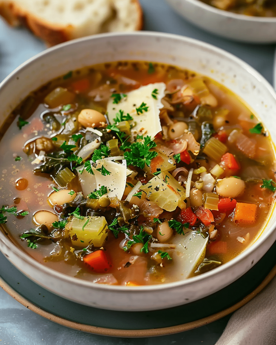 Authentic Italian Minestrone Soup Recipe
