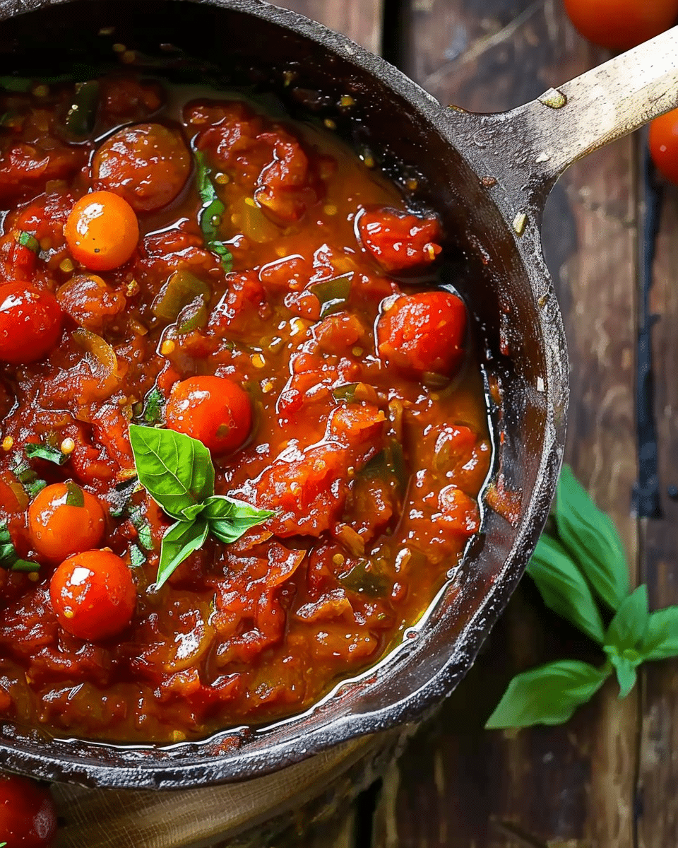 Authentic Marinara Sauce Recipe