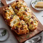 Brie, Cranberry and Herb Mini Pull-Apart Cobs