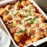 Chicken Nugget Parm Casserole