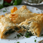 Chicken, Spinach and Feta Filo Parcels