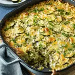 Courgette and Rice Bake