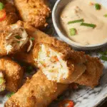 Crab Cake Egg Rolls