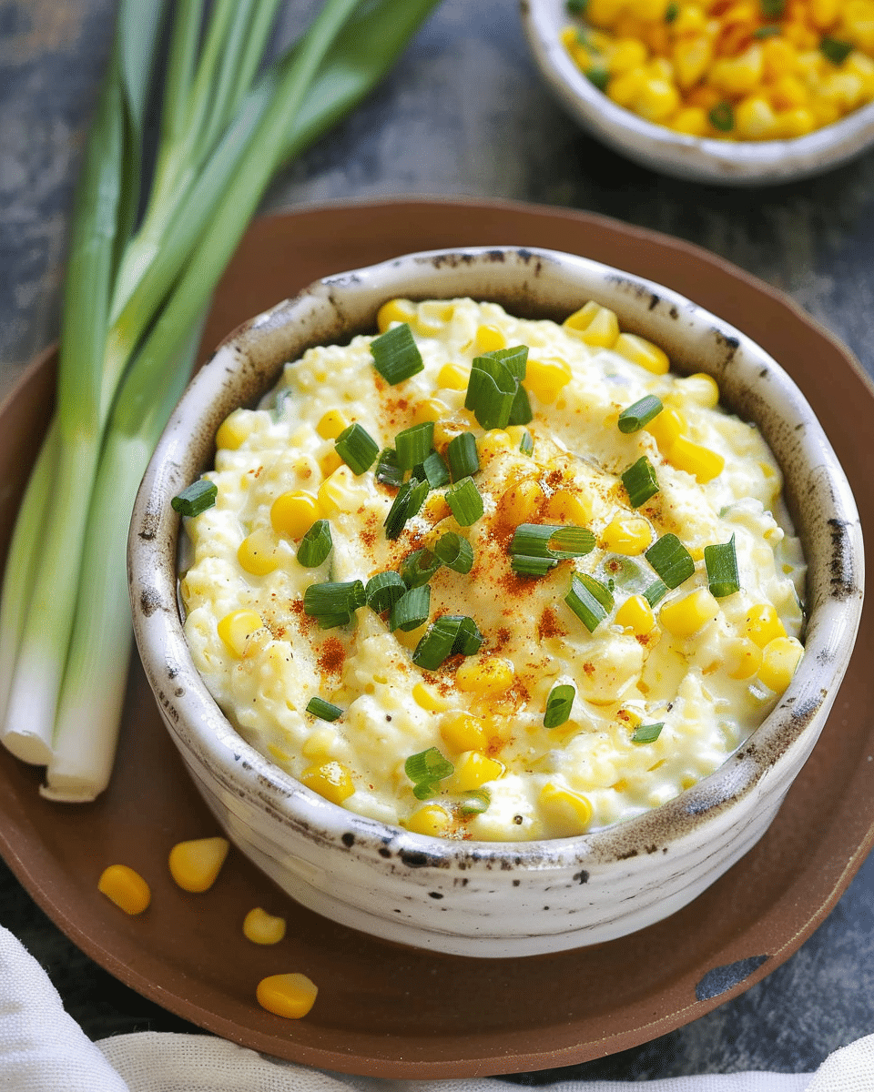 Creamy Corn Relish Dip