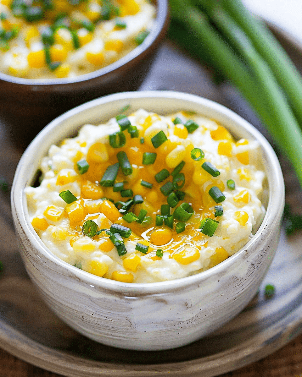 Creamy Corn Relish Dip