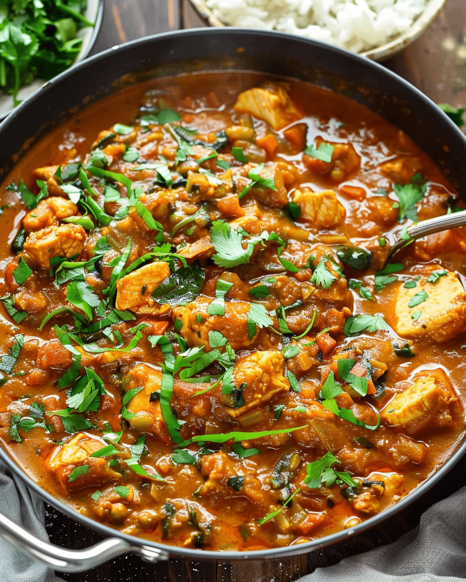 Easy Leftover Turkey Curry