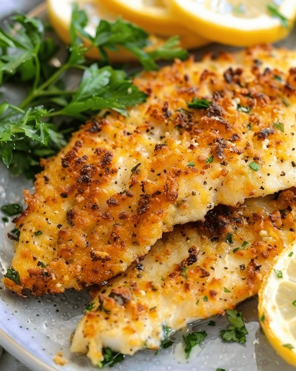 Easy Parmesan Tilapia