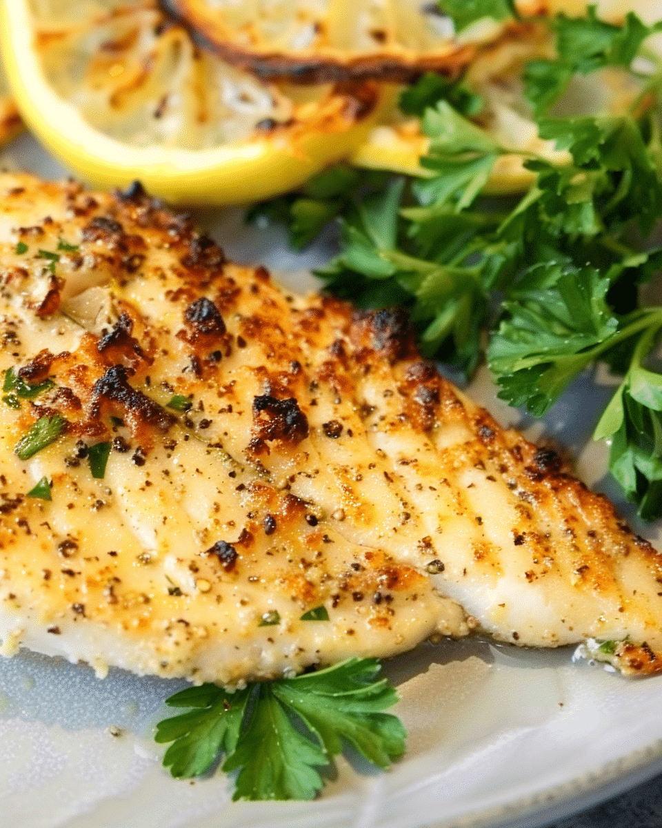 Easy Parmesan Tilapia