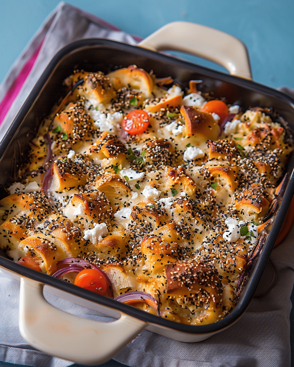 Everything Bagel Casserole Recipe