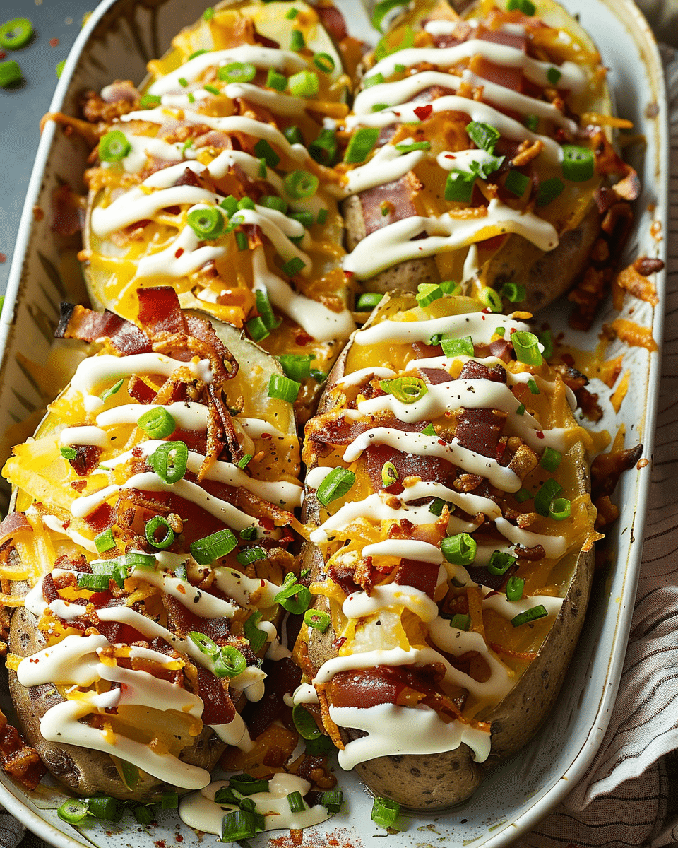 Fully Loaded Tornado Potatoes