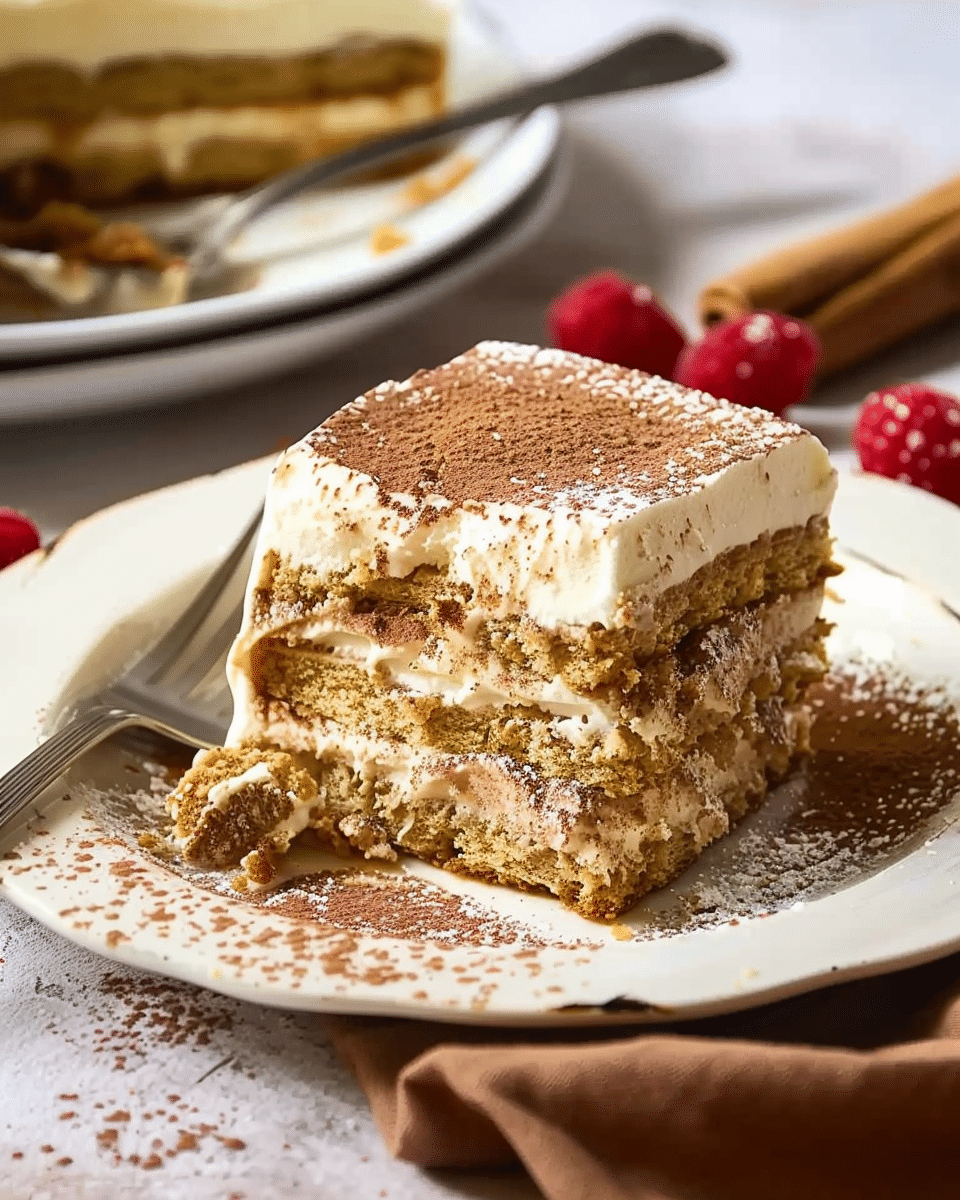 Gingerbread Tiramisu