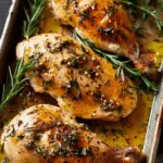 Herb & Garlic Butter Chicken Marylands (Chicken Leg Quarters)
