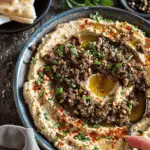 Hummus and Beef Mince