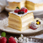 Magic Three Layer Custard Cake (From One Batter)