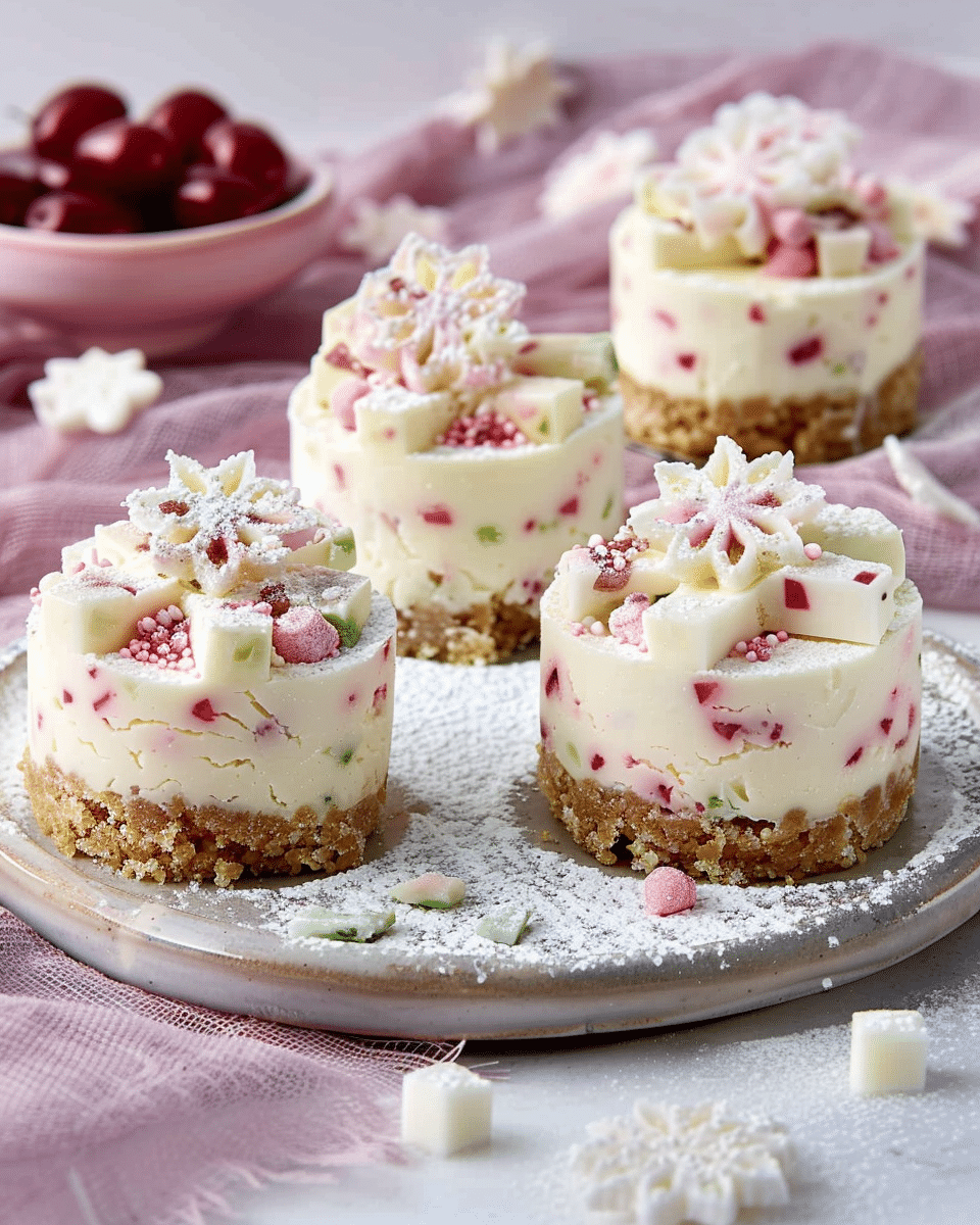 Mini Terrazzo Cheesecakes