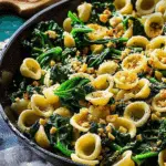 Orecchiette with Broccoli Rabe (Orecchiette with Rapini)