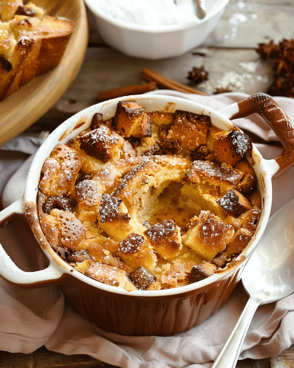 Panettone Bread and Butter Pudding {Easy Recipe!}