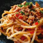 Pasta aru Tonnu (Pasta with Tuna)