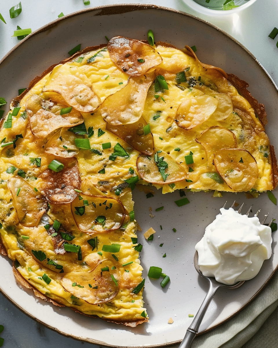 Potato Chip Frittata