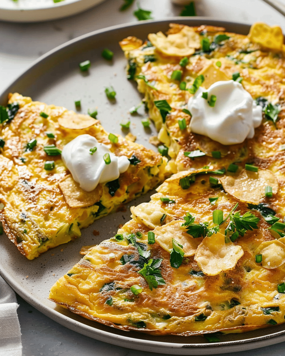 Potato Chip Frittata