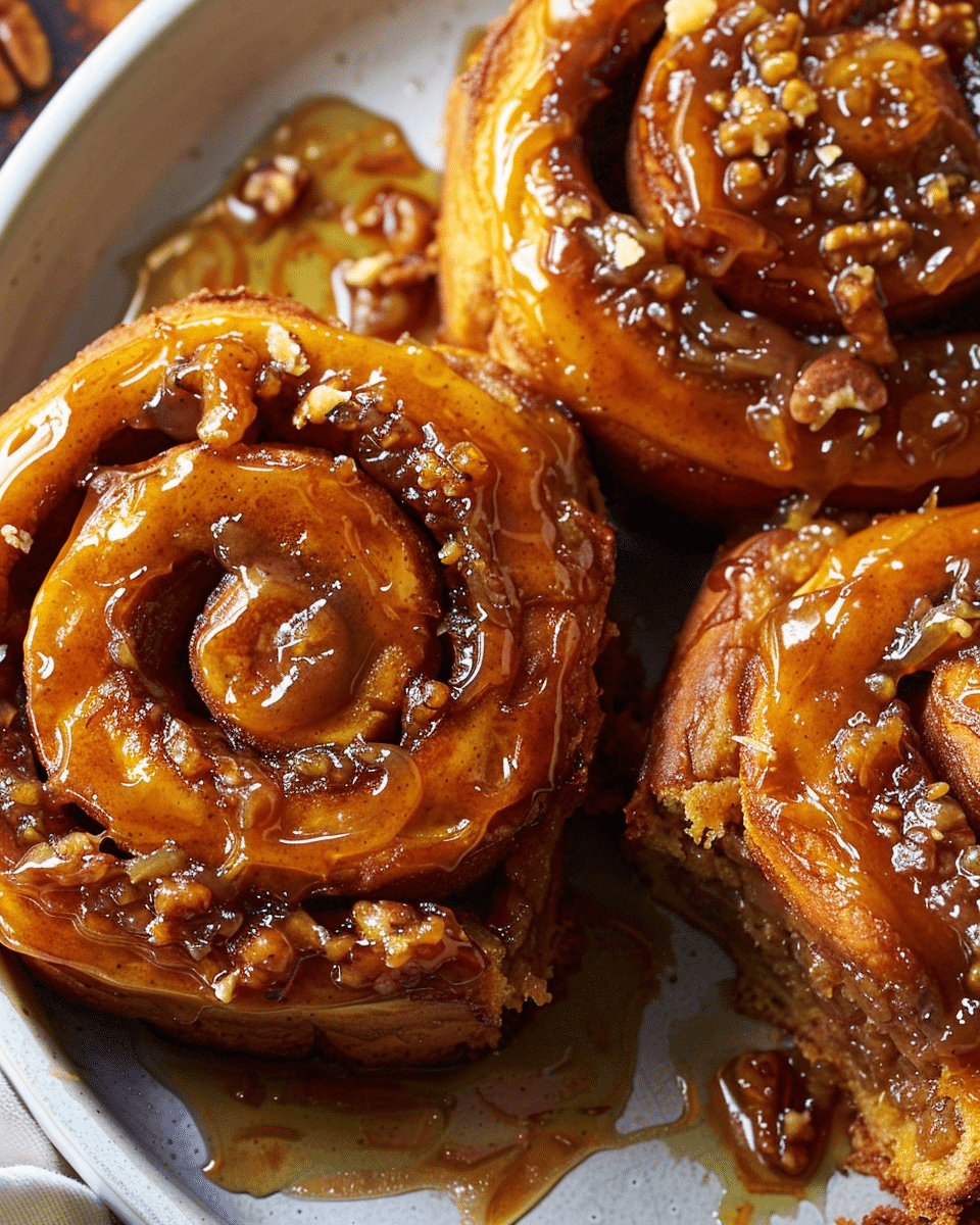 Pumpkin Sticky Buns