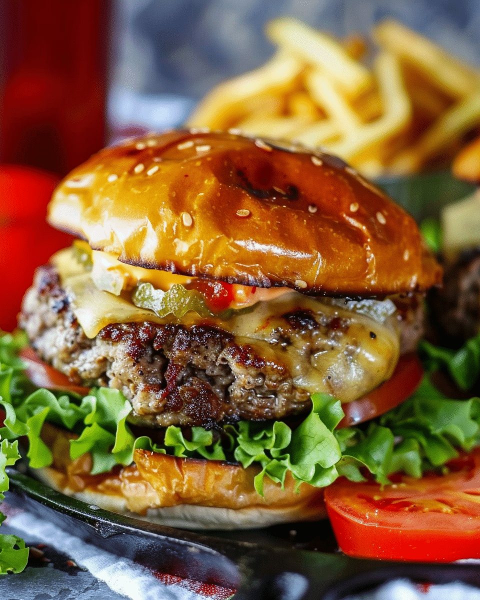 Homemade Smash Burgers (Cast Iron Burgers)