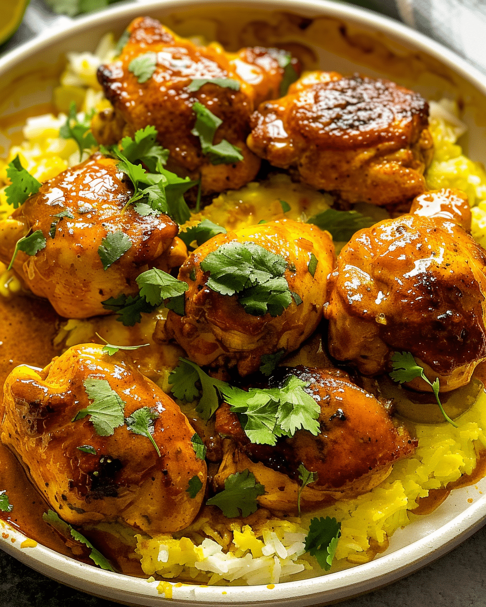 Thai Turmeric Chicken (Gai Yang Khamin)