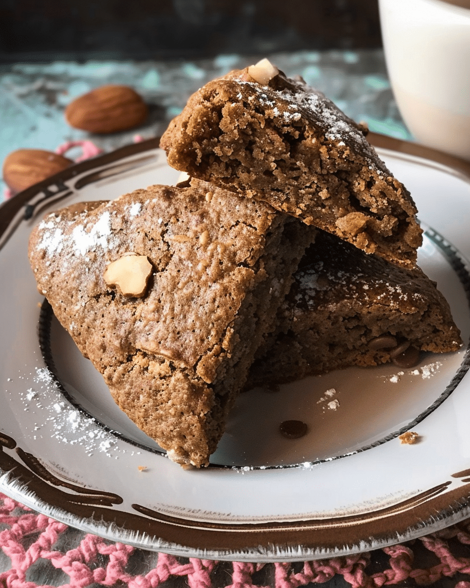 Vegan Gingerbread Scones