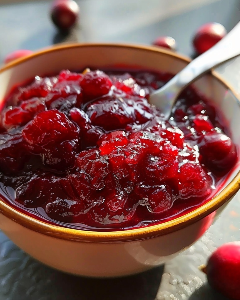 20-Minute Classic Cranberry Sauce Homemade for Turkey Perfection