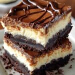 Brownie Bottom Cheesecake Bars