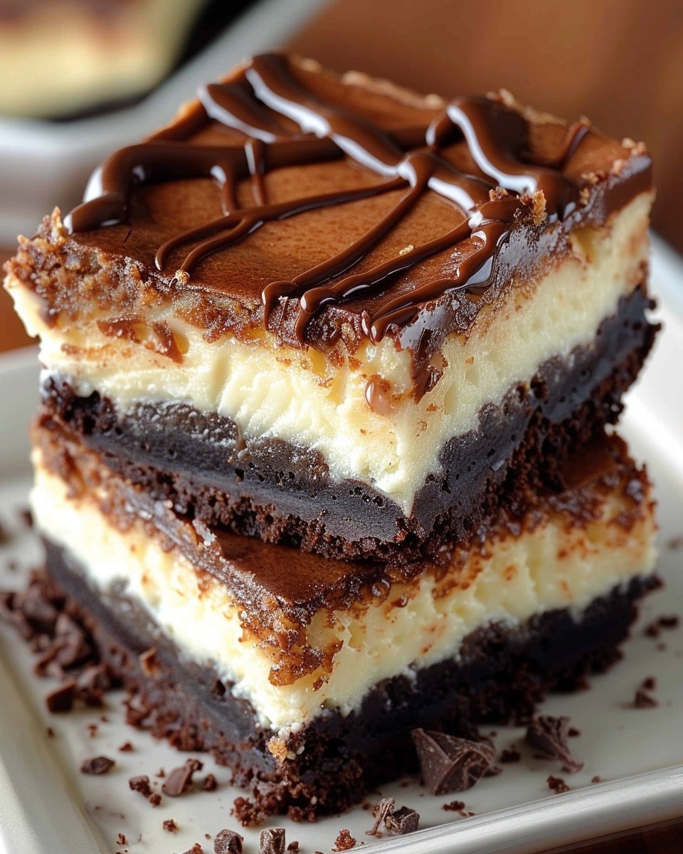 Brownie Bottom Cheesecake Bars