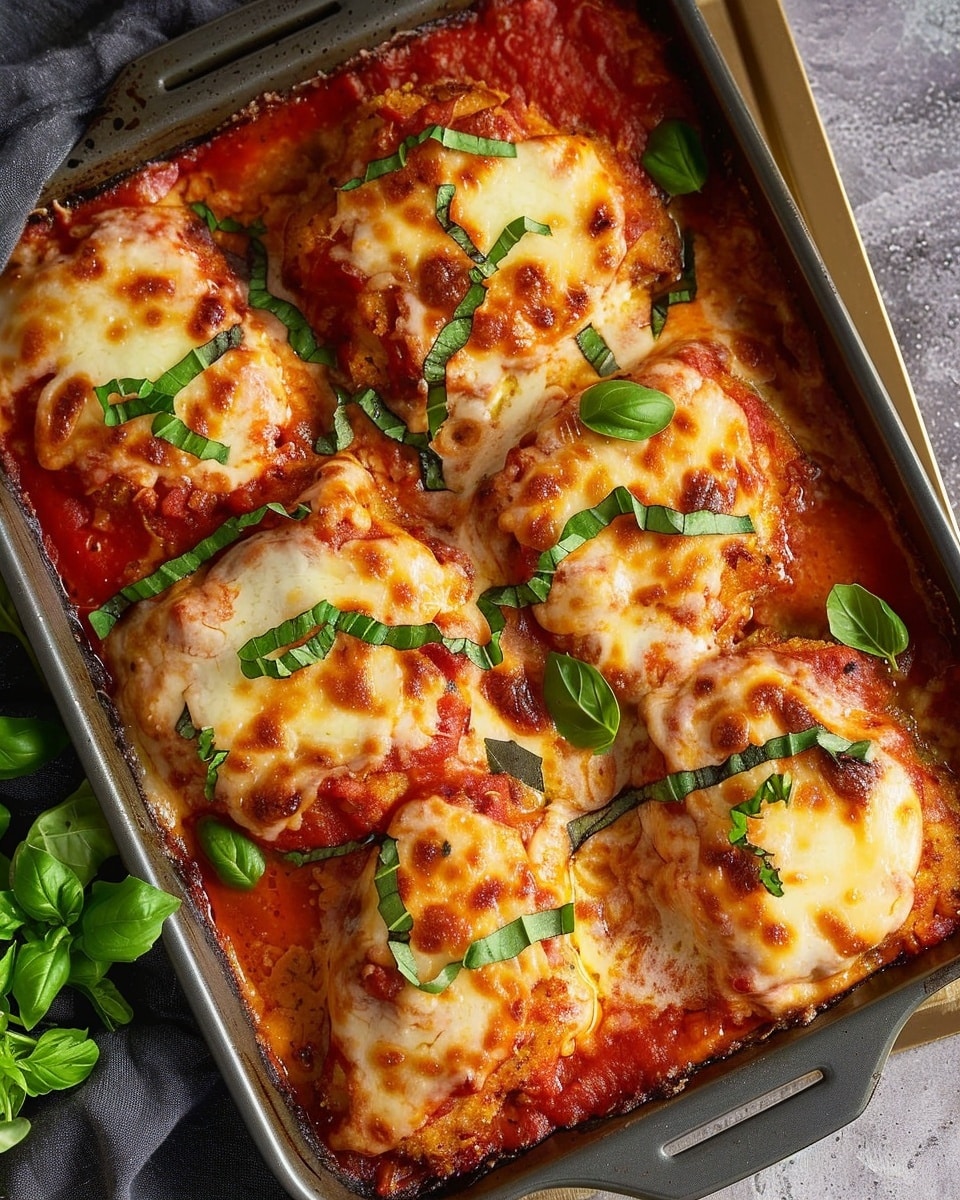 Chicken Parmigiana Tray Bake