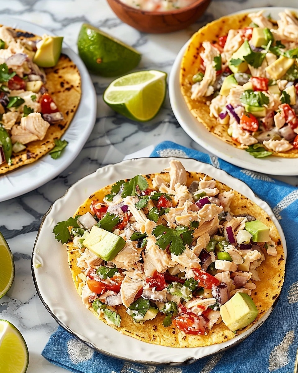 Chicken Salad Tostadas