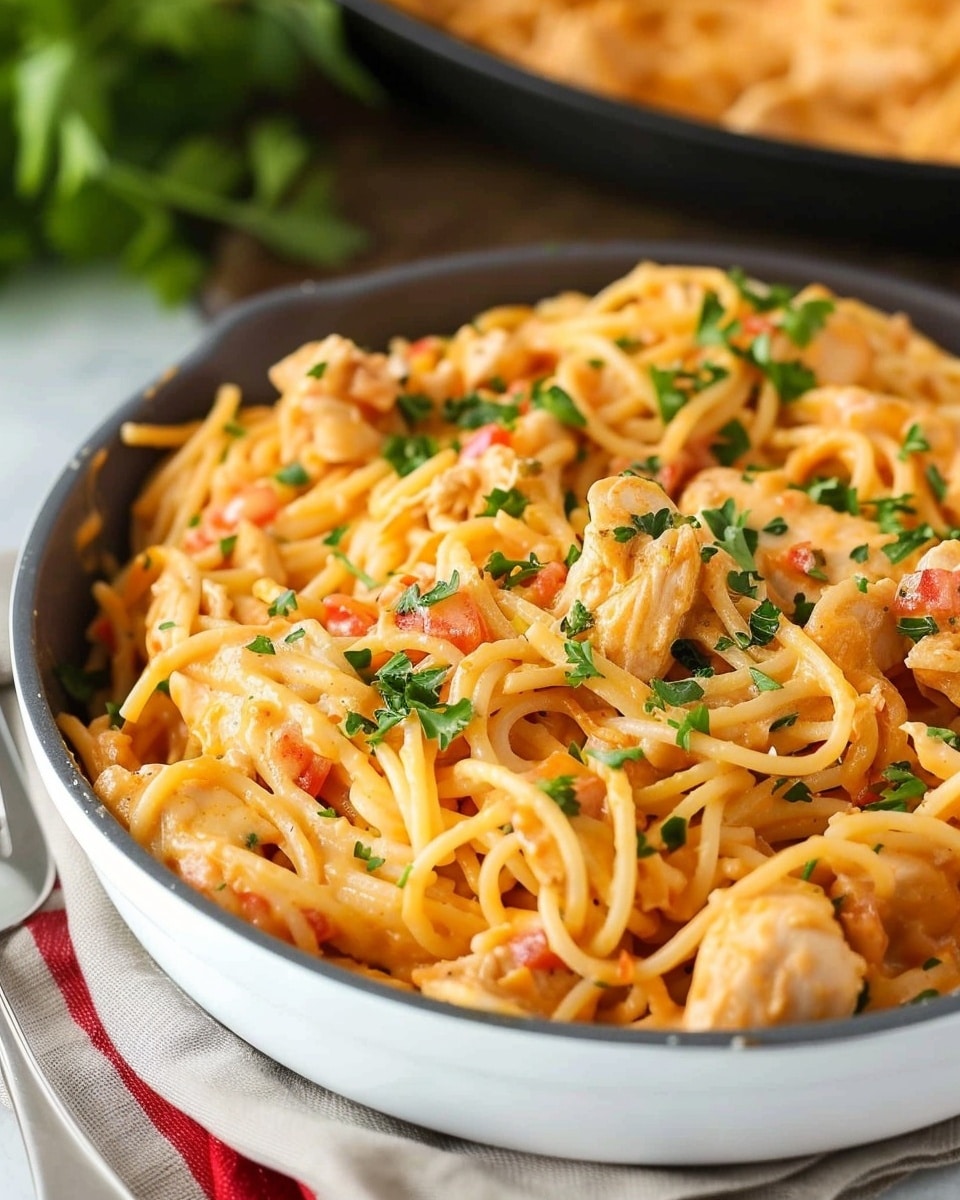 Chicken Spaghetti with Rotel