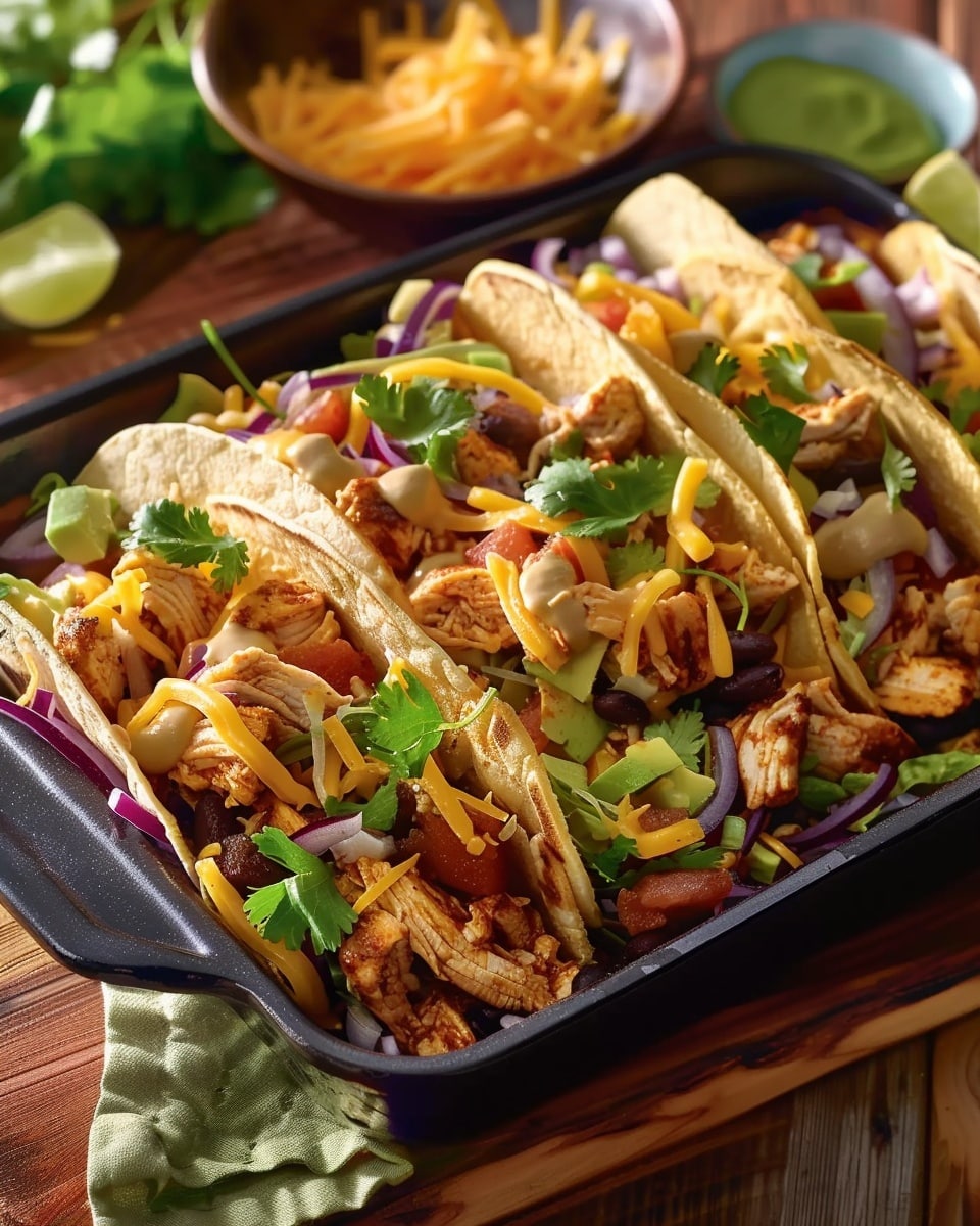 Chicken Taco Dump Dinner