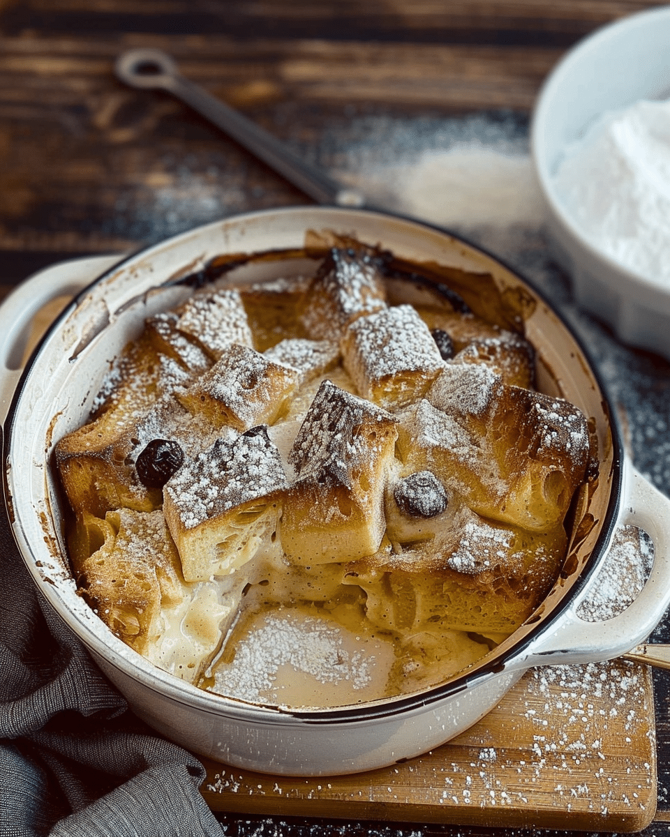 Classic Bread and Butter Pudding