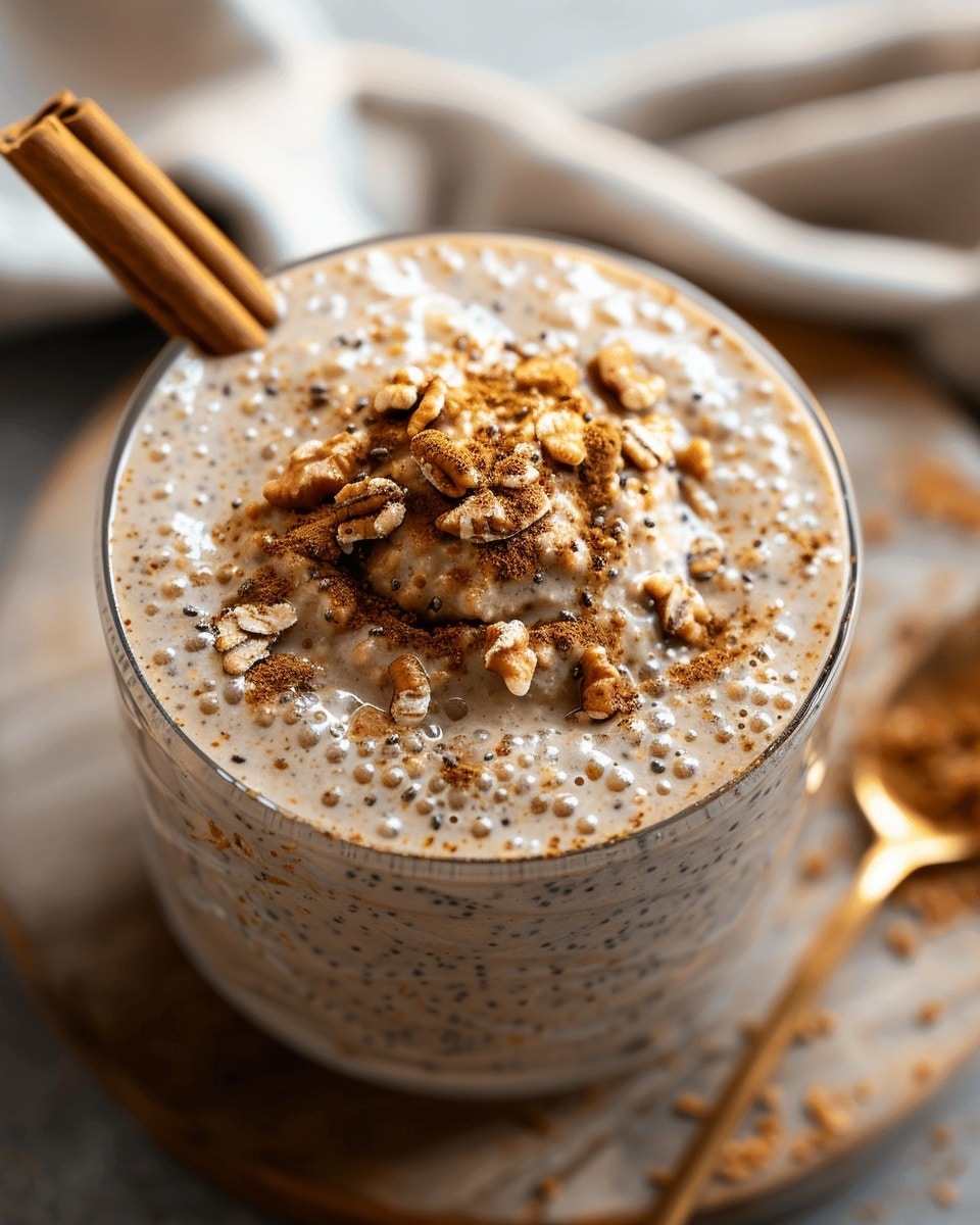 Cozy Gingerbread Protein Overnight Oats Recipe