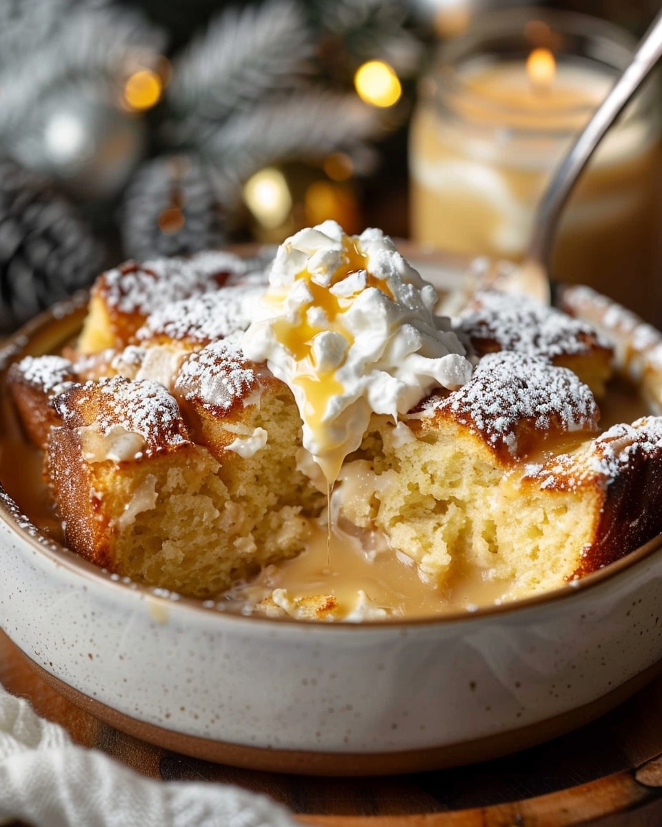 Eggnog Bread Pudding