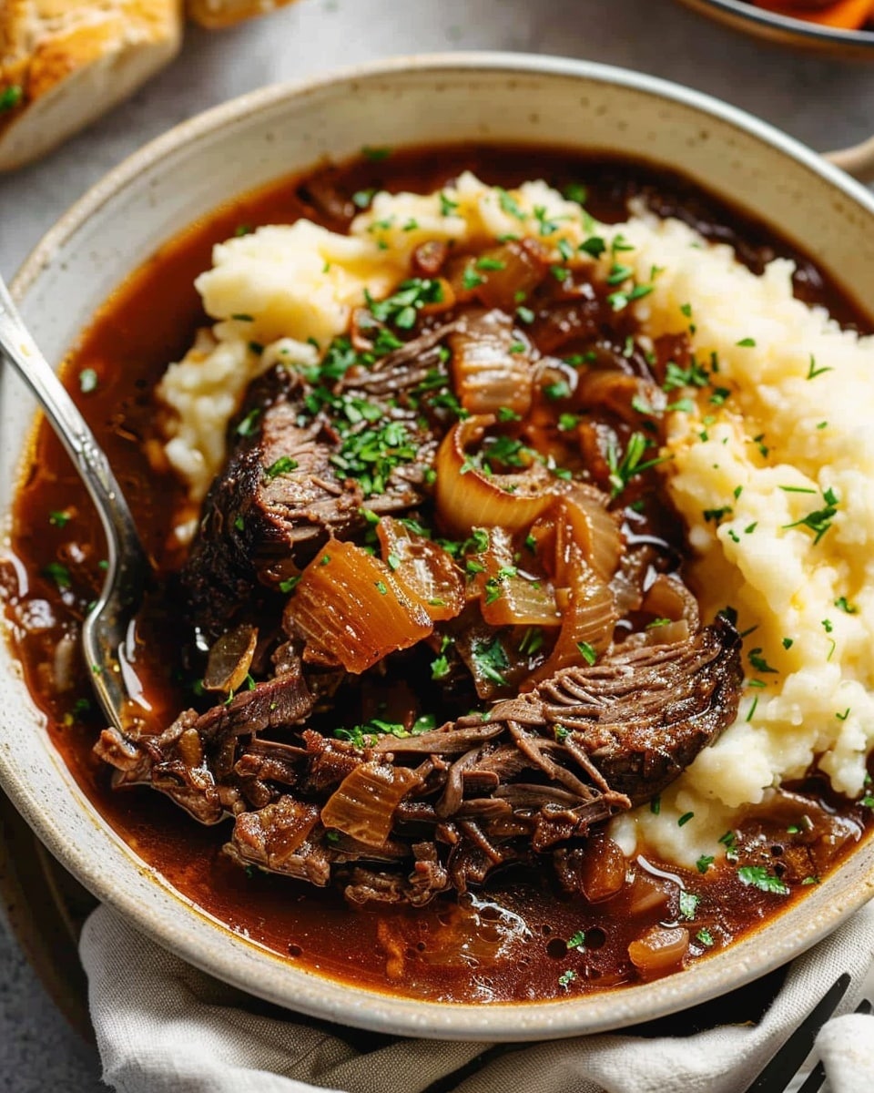 French Onion Braised Beef