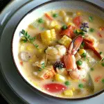 Fresh Corn and Maine Lobster Chowder (Farmer’s Market Lobster Stew)