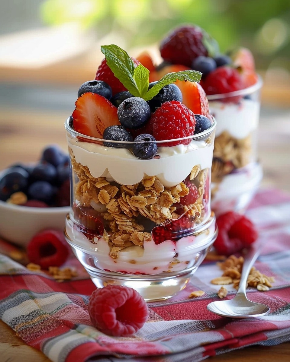 Greek Yogurt Berry Parfait Recipe