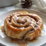 Heavenly Apple Cinnamon Rolls with Brown Butter Maple Icing