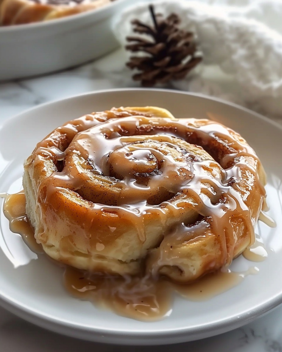 Heavenly Apple Cinnamon Rolls with Brown Butter Maple Icing