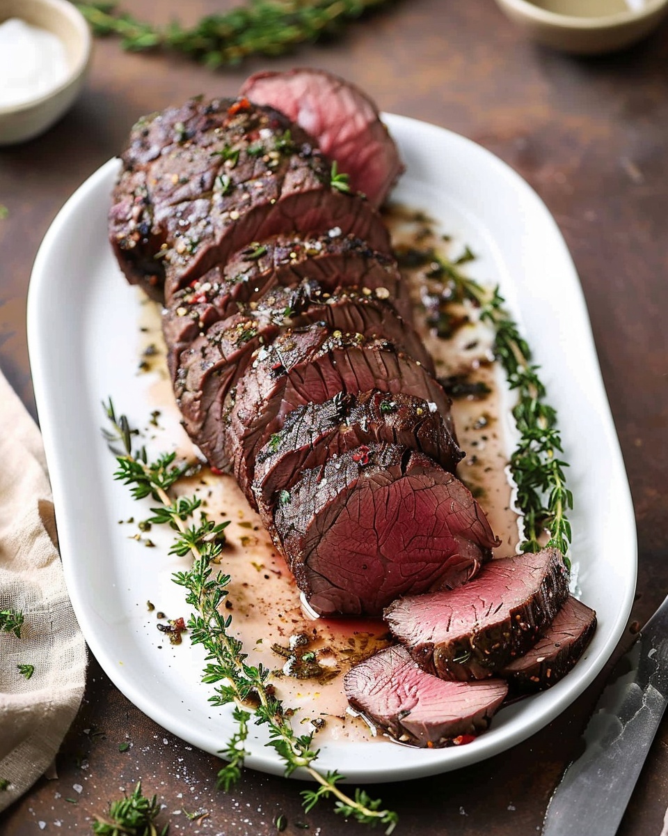 Herb Roasted Beef Tenderloin