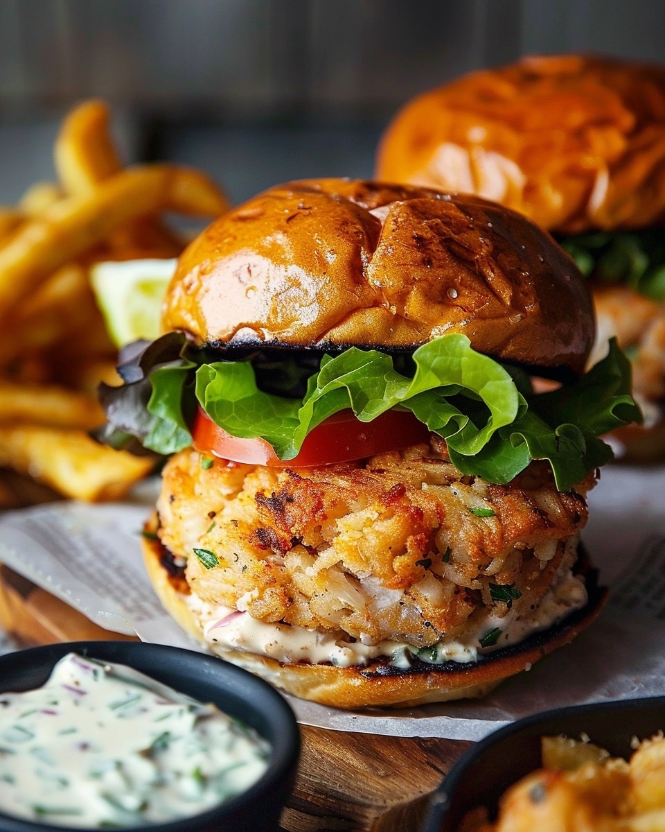 Maryland-Style Crab Cake Sandwiches with Remoulade